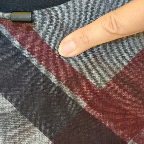 *3/$25 Le Chateau 3/4 sleeve plaid dress - Picture 7 of 7